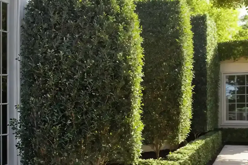 Border privet (ligustrum obtusifolium) — photo 3
