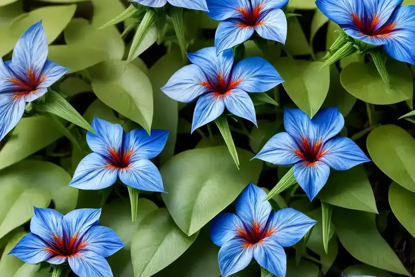 Brazilian dwarf morning-glory (evolvulus glomeratus) — photo 2