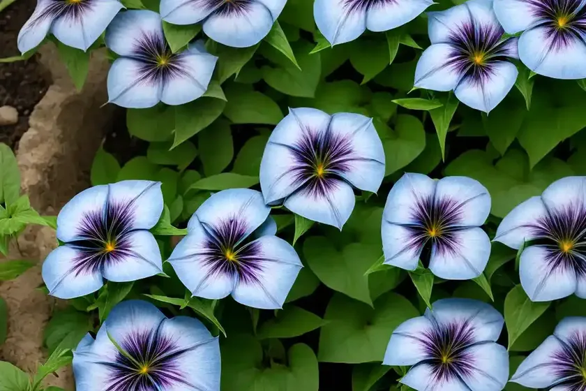 Brazilian dwarf morning-glory (evolvulus glomeratus) — photo 3