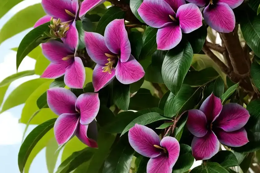 Brazilian glory tree (tibouchina granulosa) — photo 2