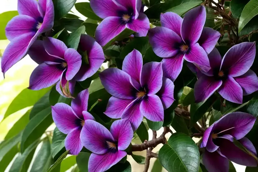 Brazilian glory tree (tibouchina granulosa) — photo 3