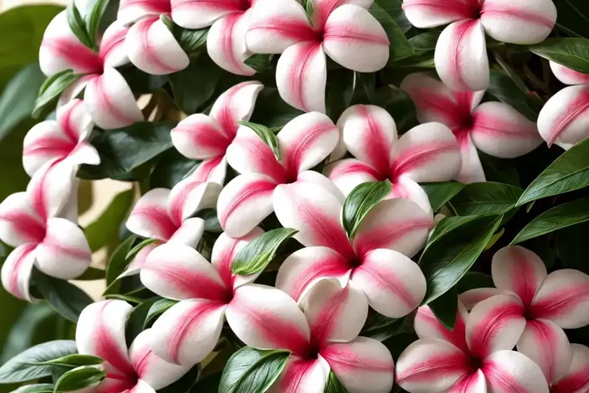 Brazilian jasmine (mandevilla sanderi) — photo 2