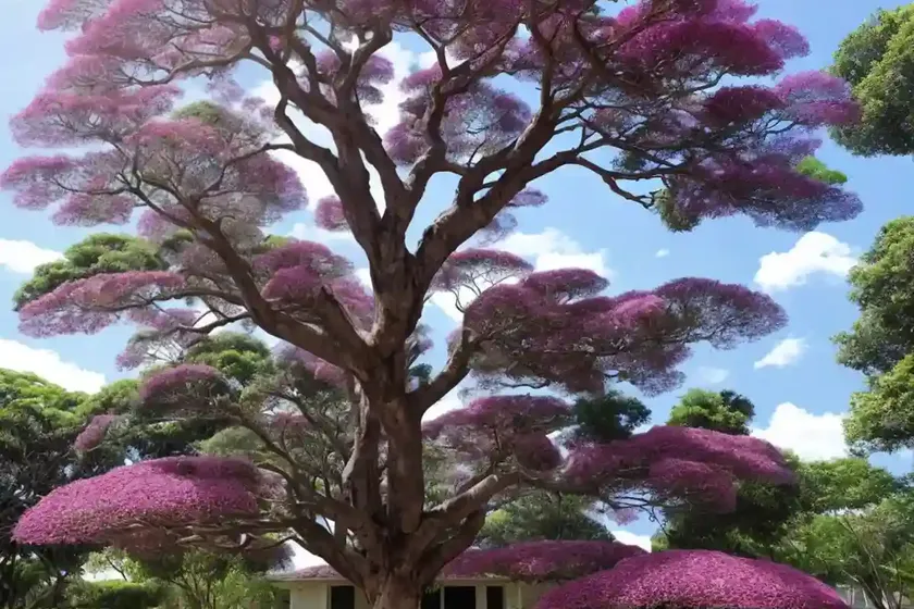 Brazilian rain tree (pithecellobium tortum) — photo 3