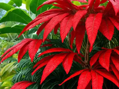 Brazilian Red-cloak (Megaskepasma Erythrochlamys)