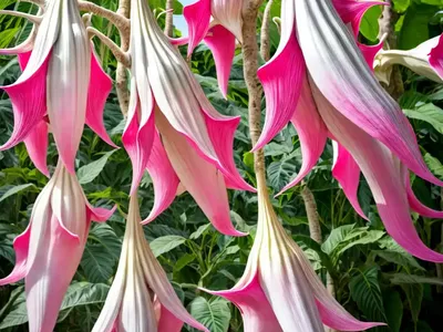 Brugmansia ‘Frosty Pink’ (Angel’s Trumpet)