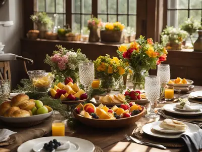 Brunch Party Ideas: Menus, Drinks and Table Settings