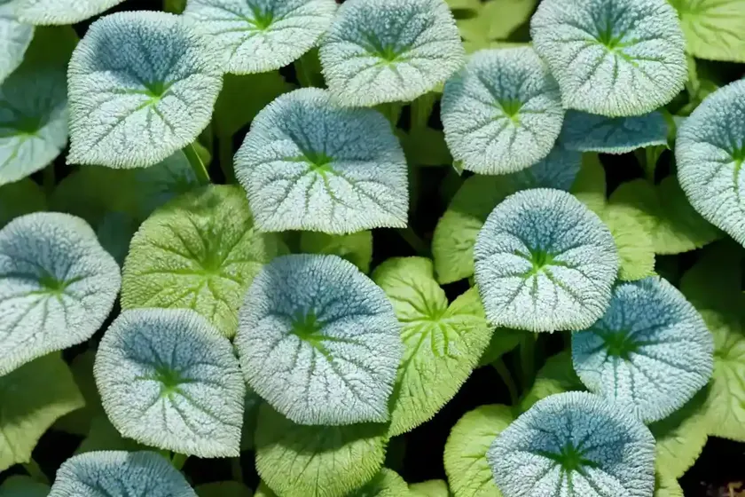 Brunnera macrophylla ‘variegata’ (siberian bugloss) — photo 2