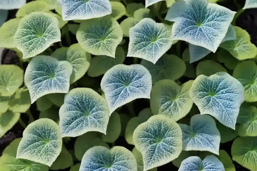 Brunnera macrophylla ‘variegata’ (siberian bugloss) — photo 3