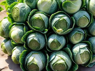 Brussel Sprout (Brassica Oleracea Var. Gemmifera)