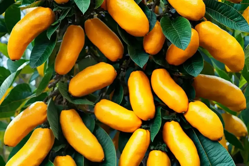 Buddha’s hand (citrus medica var. sarcodactylis)