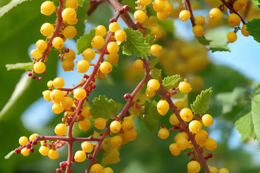 Buffalo currant (ribes aureum) — photo 2