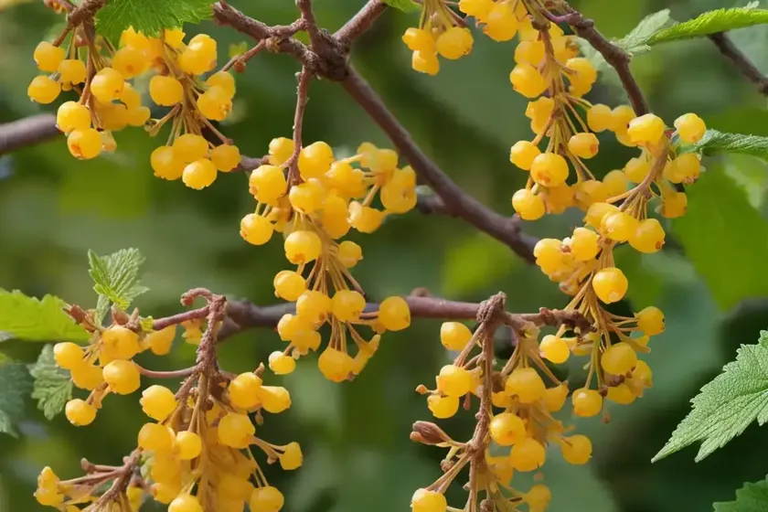 Buffalo currant (ribes aureum)
