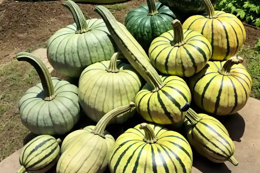 Buffalo gourd (cucurbita foetidissima) — photo 3