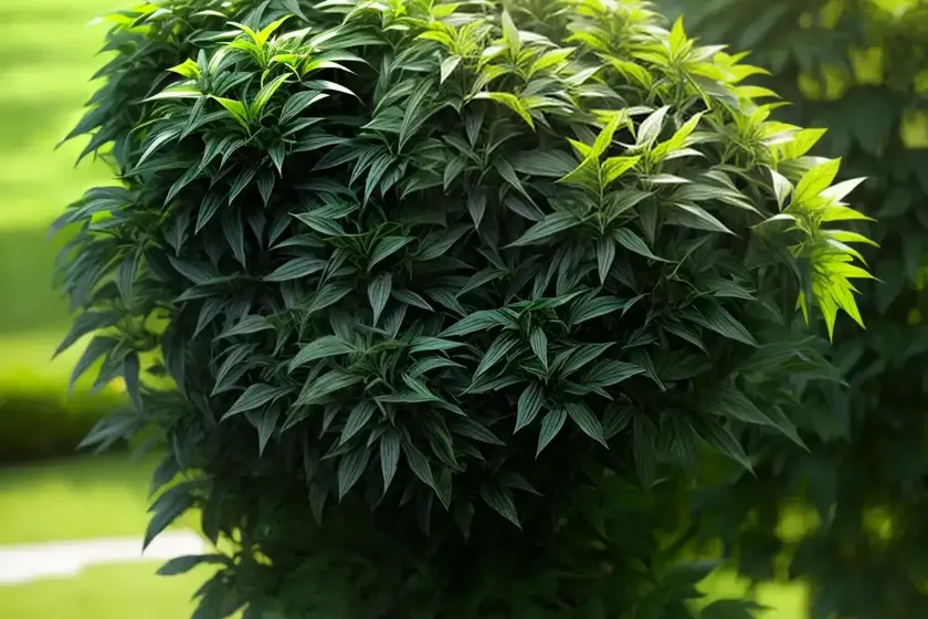 Bushy green shrubs (aralia) — photo 3