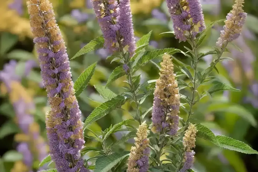 Butterfly bush (buddleja x weyeriana ‘golden glow’) — photo 2