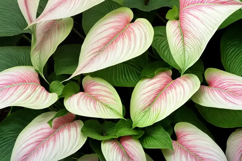 Caladium ‘candidum’ (angel wings) — photo 3