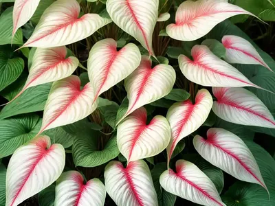 Caladium ‘Candidum’ (Angel Wings)