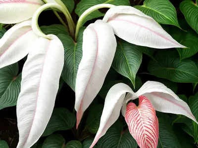 Caladium Heart To Heart� ‘White Star’ (Angel Wings)