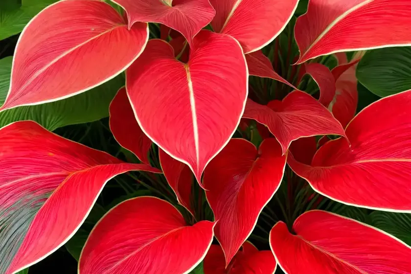 Caladium ‘red flash’ (angel wings) — photo 2