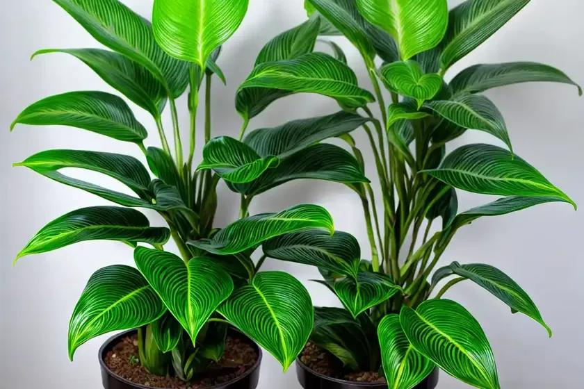 Calathea sanderiana (calathea ornata sanderiana) — photo 3