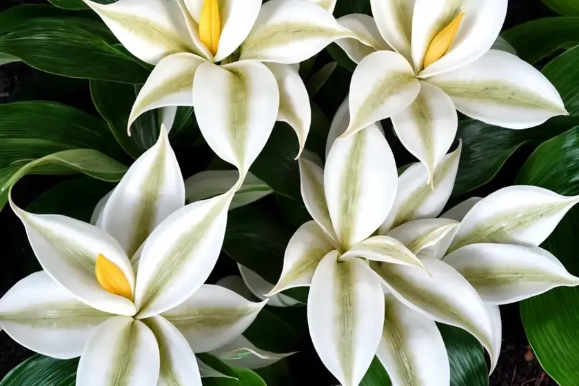 Calathea ‘white Star’ (Calathea Majestica White Star’)