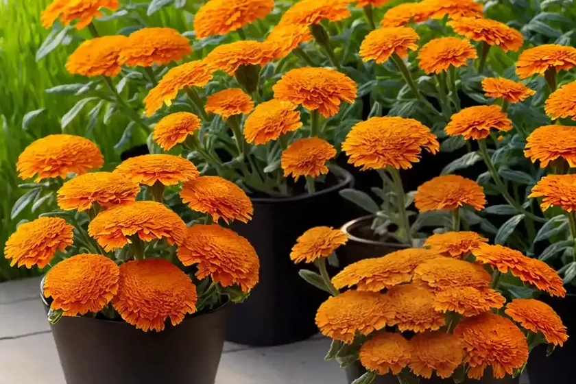 Calendula officinalis ‘orange flash’ (pot marigold) — photo 3