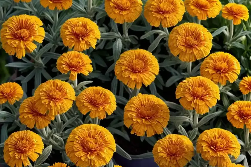 Calendula officinalis ‘pink surprise’ (pot marigold)