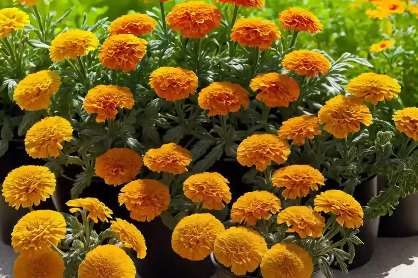 Calendula officinalis (pot marigold)