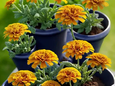 Calendula Officinalis ‘Sherbet Fizz’ (Pot Marigold)