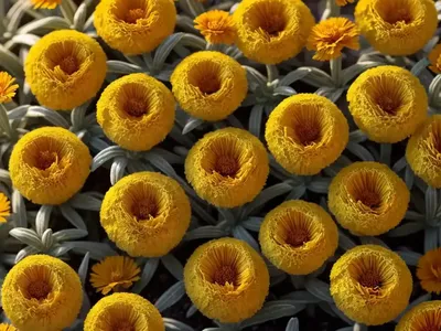 Calendula Winter Wonders� Amber Arctic (Pot Marigold)