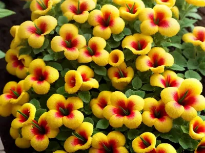 Calibrachoa ‘Superbells Dreamsicle’)