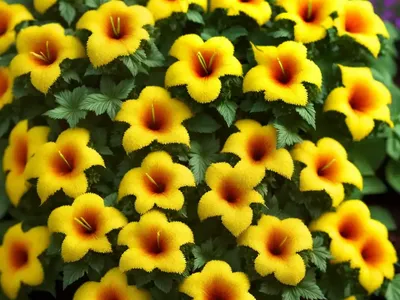 Calibrachoa ‘Superbells Evening Star’)
