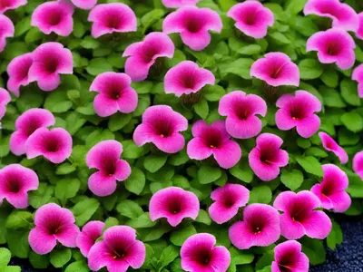 Calibrachoa ‘Superbells Hollywood Star’)