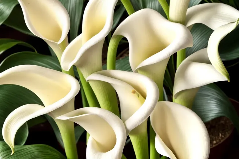 Calla lily (zantedeschia aethiopica) — photo 3