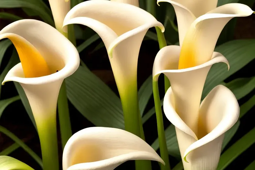 Calla lily (zantedeschia ‘flame’) — photo 2
