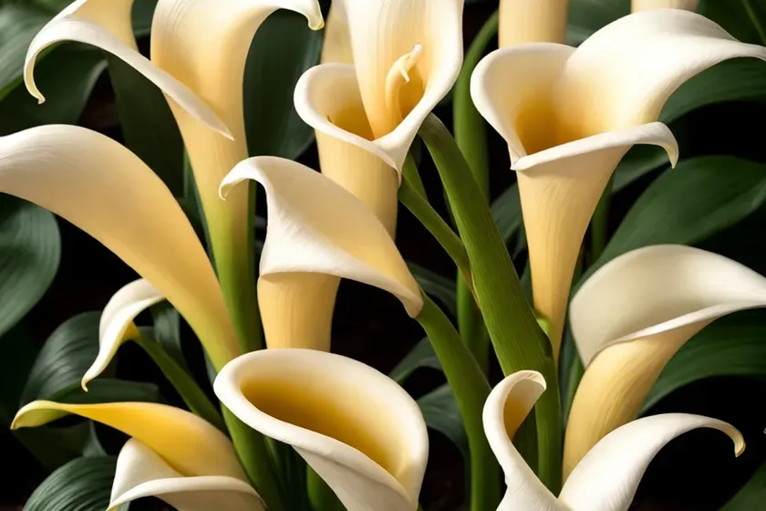 Calla lily (zantedeschia ‘flame’) — photo 3