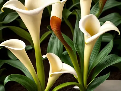 Calla Lily (Zantedeschia ‘Flame’)