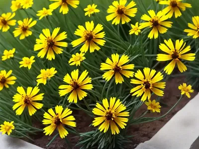 Calliopsis (Coreopsis Tinctoria)