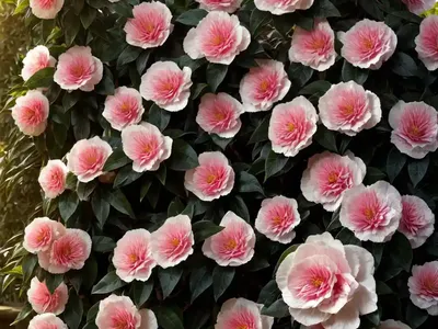 Camellia (Camellia Japonica ‘April Tryst’)