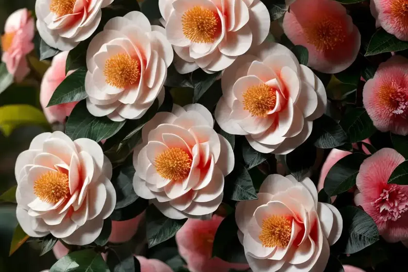 Camellia (Camellia Japonica ‘Korean Fire’)
