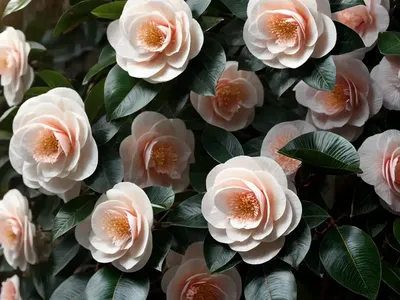 Camellia Japonica ‘Bob Hope’)