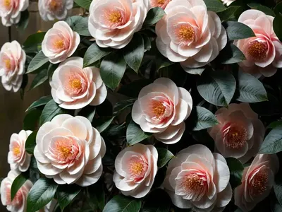 Camellia Japonica ‘Carter’s Sunburnt’)