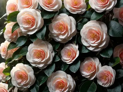 Camellia Japonica ‘Debutante’)