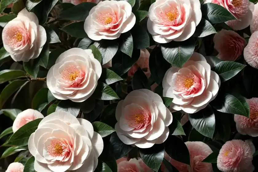 Camellia japonica ‘desire’) — photo 2