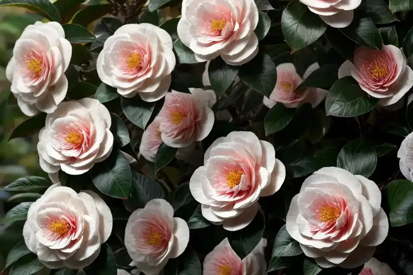 Camellia japonica ‘desire’) — photo 3