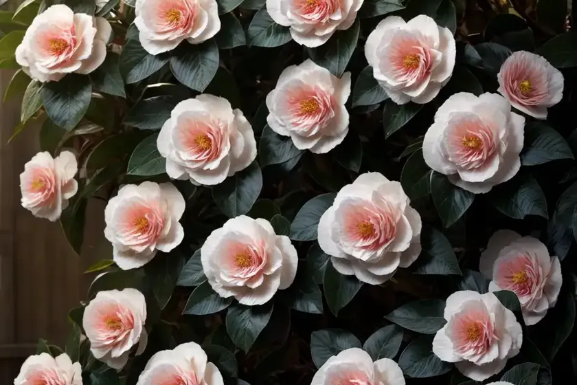 Camellia japonica ‘don mac’) — photo 2