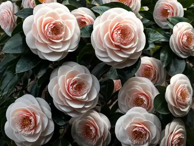 Camellia Japonica ‘Drama Girl’)