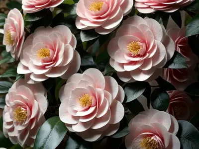 Camellia Japonica ‘Elegans’)