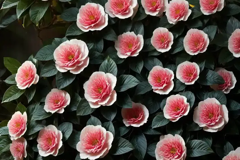 Camellia japonica ‘hagoromo’) — photo 3
