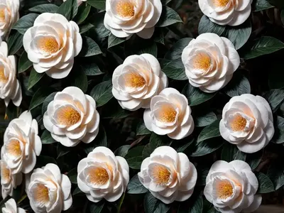 Camellia Sasanqua ‘Hugh Evans’)